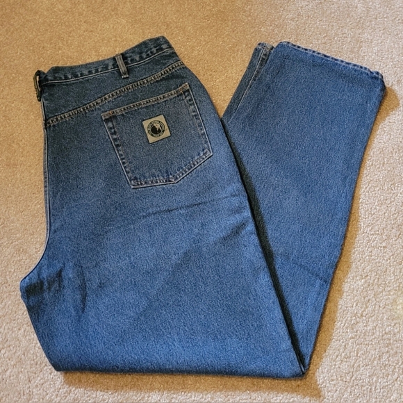 Brand New Berne Apparel 5 pocket work jean relaxed fit mens size 44 x 34 - Picture 2 of 8